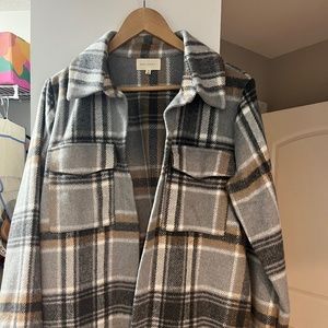 Women’s Melloday plaid topper jacket